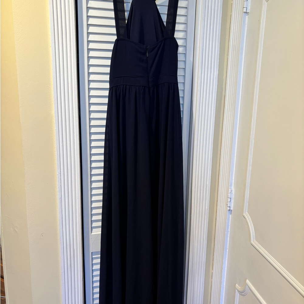 Lulu's Air of Romance navy bridesmaid dress